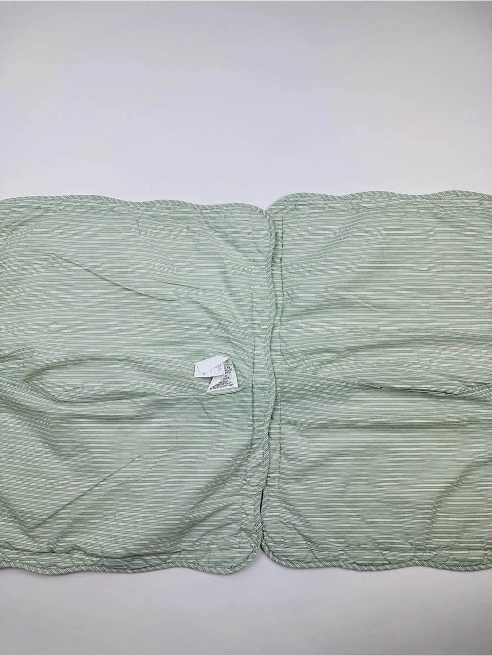 Laura Ashley Portland Floral Green Standard Pillow Shams